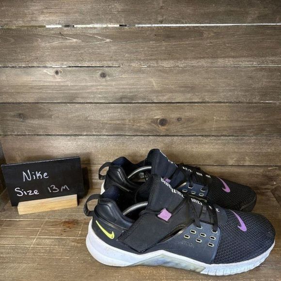 Mens Nike Free Metcon‎ 2 Black Weightlifting Training Shoes Sneakers Size 13 M - Picture 1 of 7